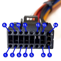 Универсална ISO 16pin евро букса за Аndroid Mултимедия/Навигация