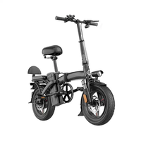 Foldable electric bicycle ENWE T14, 48V