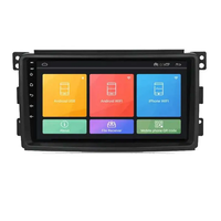 Smart Fortwo 2006-2010 Android Multimedia/Navigation