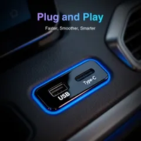 2 в 1 Безжичен Android Auto и CarPlay адаптер Bluetooth 5.0 USB Type-C