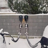 EV зарядна станция BESEN 7-22kW 16-32A 1/3 фаза с APP