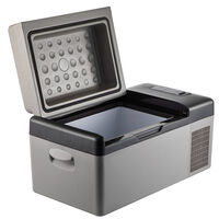 Компресорен авто хладилник VEVOR 20L – 12V/24V/220V, APP контрол, фризер до -20°C