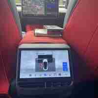 Tesla Model 3/Y Rear HeadUp Display/AndroidAuto/Carplay