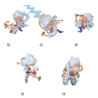 One Piece - WCF Gear 5 Luffy Metallic Колекционерска Фигурка