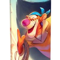 Disney Lorcana - Tigger подложка за игра (playmat)