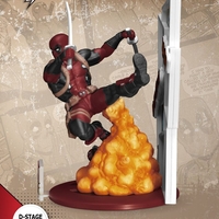 Marvel - Deadpool Diorama Stage