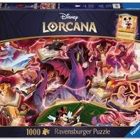 PRE-ORDER: Disney Lorcana -  Пъзел Glimmers of the Realm: Ruby (1000 части)