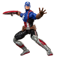 Marvel Legends Super Heroes MTG - Captain America Екшън Фигурка + фойл промо карта