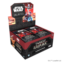 PRE-ORDER: Star Wars Unlimited TCG: Twilight of the Republic Бустер кутия (24 бустера)