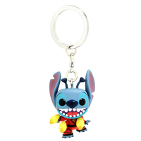 Lilo & Stitch Pocket Pop  - Stitch with blaster ключодържател
