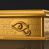 PRE-ORDER: Yu-Gi-Oh Gold Sarcophagus за Millennium Puzzle - Model Kit