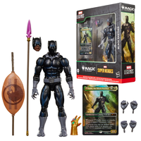 Marvel Legends Super Heroes MTG - Black Panther Екшън Фигурка + фойл промо карта