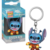 Lilo & Stitch Pocket Pop  - Stitch with blaster ключодържател