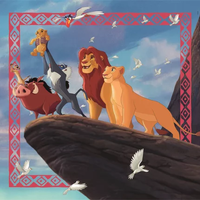 Disney - Цар Лъв (3 пъзела)