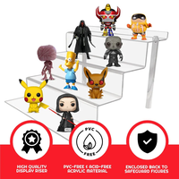 EVORETRO - Акрилен дисплей за Funko POP & Екшън фигурки