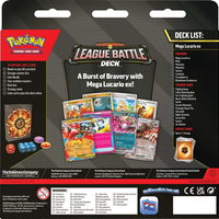 Pokemon TCG: Mega Lucario ex League Battle - тесте за игра (Level 3)