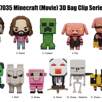 Minecraft Movie - 3D Фигурка Късметче