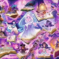 PRE-ORDER: Disney Lorcana -  Пъзел Glimmers of the Realm: Amethyst (1000 части)