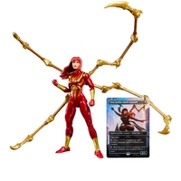 PRE-ORDER: Marvel Legends Magic: The Gathering - Mary Jane Watson (Iron Spider) Екшън Фигурка + фойл промо карта