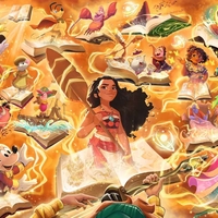PRE-ORDER: Disney Lorcana -  Пъзел Glimmers of the Realm: Amber (1000 части)
