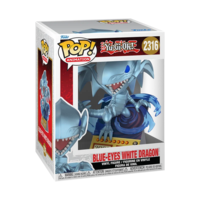 PRE-ORDER: Funko POP Premium Yu-Gi-Oh -  Blue-eyes white dragon (Card) Фигурка