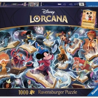 PRE-ORDER: Disney Lorcana -  Пъзел Glimmers of the Realm: Steel (1000 части)
