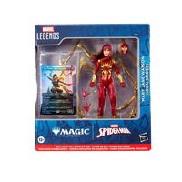 PRE-ORDER: Marvel Legends Magic: The Gathering - Mary Jane Watson (Iron Spider) Екшън Фигурка + фойл промо карта