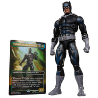 Marvel Legends Super Heroes MTG - Black Panther Екшън Фигурка + фойл промо карта