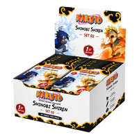 PRE-ORDER: Naruto Mythos TCG -  2nd Set - Shinobi Shiren 1st Edition Бустер кутия (24 бустера)