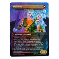 PRE-ORDER: Marvel Legends Magic: The Gathering - Man-Wolf Екшън Фигурка + фойл промо карта