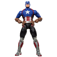 Marvel Legends Super Heroes MTG - Captain America Екшън Фигурка + фойл промо карта