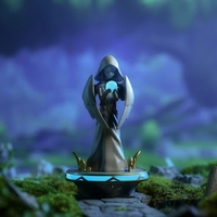 Genshin Impact - Mondstadt Statue of the Seven LED Колекционерска Фигурка Лампа