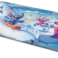 PRE-ORDER: Disney Lorcana TCG - Stitch and Angel in Winterspell Playmat (подложка за игра)