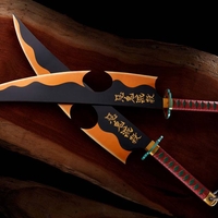 Demon Slayer - Tengen Uzui's Nichirin Swords Реплика 1/1