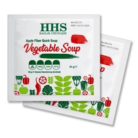 Vegetable Soup with Apple Fiber - 36 Calories