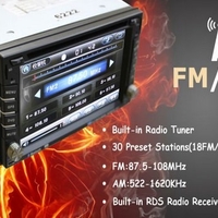 УНИВЕРСАЛЕН ДВОЕН ДИН 6516 С GPS НАВИГАЦИЯ, ЦИФРОВ TV ТУНЕР, DVD, BLUETOOTH, FM РАДИО