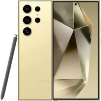 Смартфон Samsung Galaxy S24 Ultra, Dual SIM, 12GB RAM, 256GB, 5G, Titanium Yellow