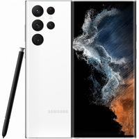 Смартфон Samsung Galaxy S22 Ultra, 256GB, 12GB RAM, 5G, Phantom White