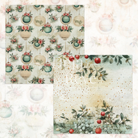 Vintage Christmas Digital Paper