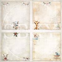 Digital Pages For Baby Album ''Baby Dreams'' - in English
