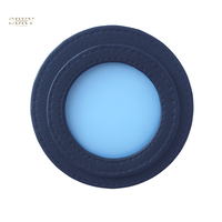 Shaker element with artificial leather, dark blue color