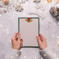 Christmas Letter to Santa and Holiday Notes - In Bulgarian