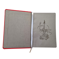 Themed Red Reading Journal