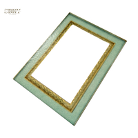 Chipboard light blue frame, 