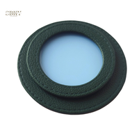 Shaker element with artificial leather, dark green color