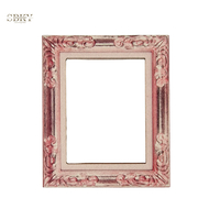 Chipboard pink frame,  