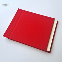 Blank Retro Album, red