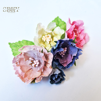 Handmade Flowers ND - Set of 5, N12