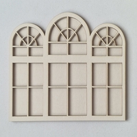 Chipborad Set of 4 Windows