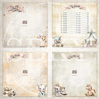 Digital Pages For Baby Album ''Baby Dreams'' - in English